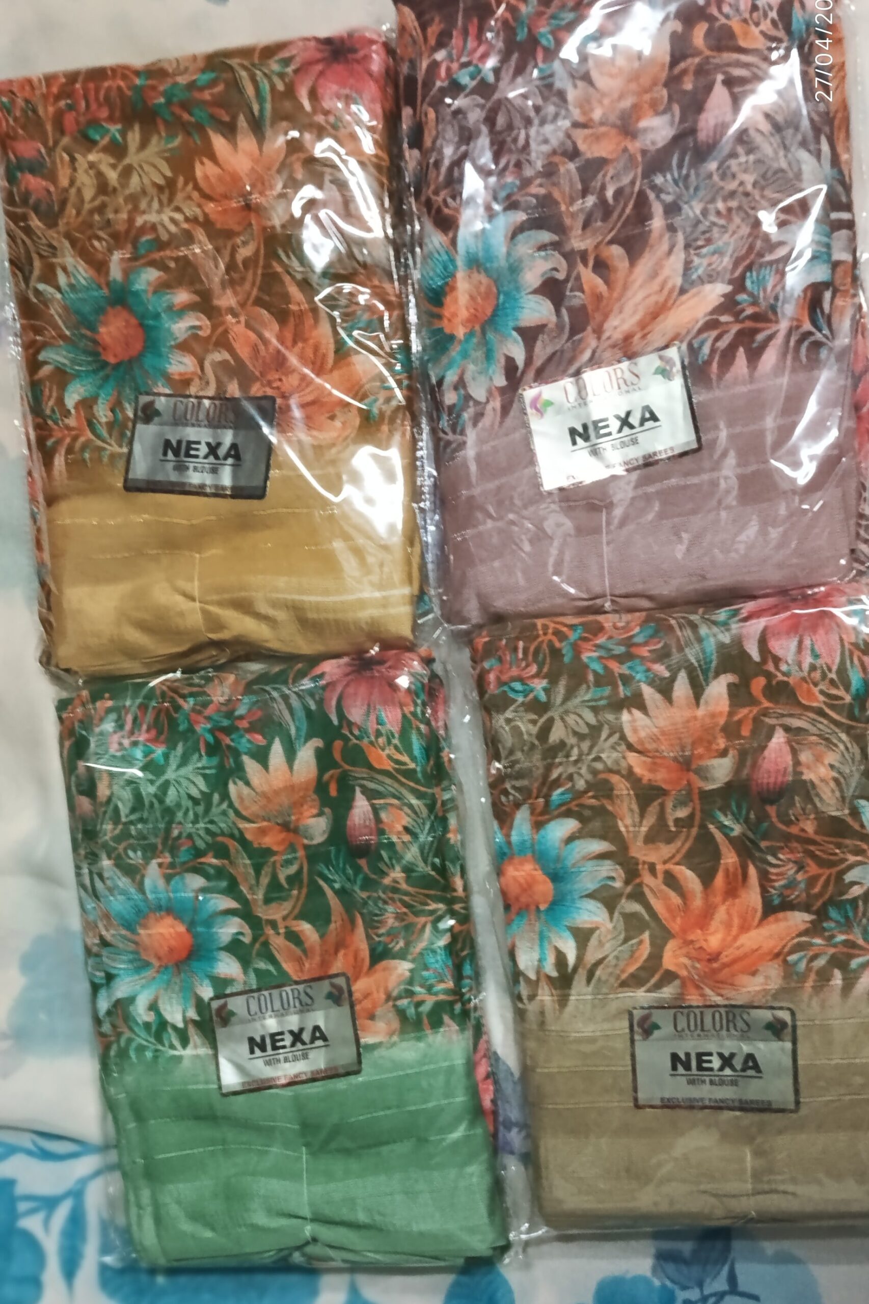 SILK SAREES COMBO PACK FOUR PIECES